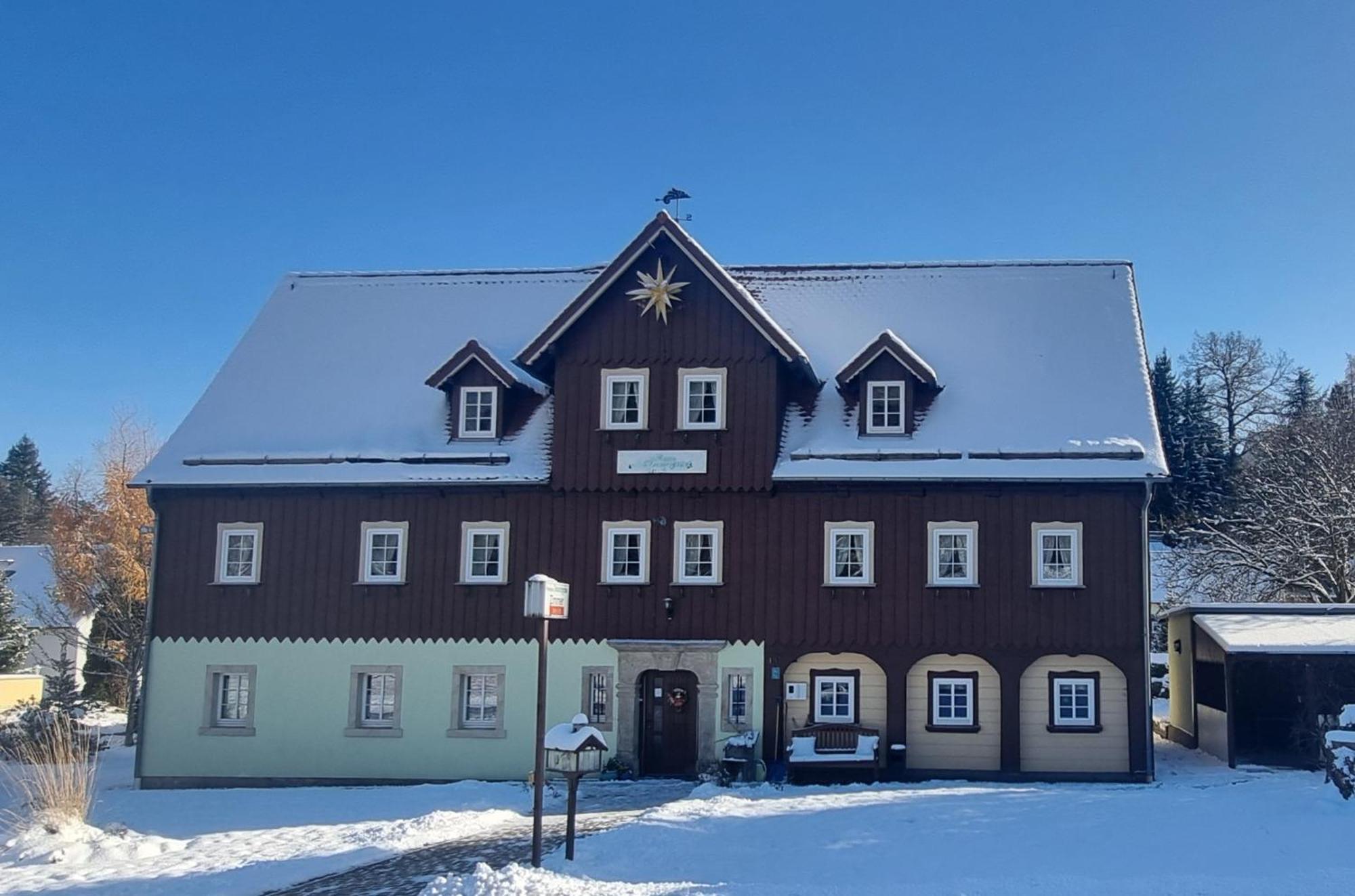 Pension Immergruen Курорт Йонсдорф Екстер'єр фото